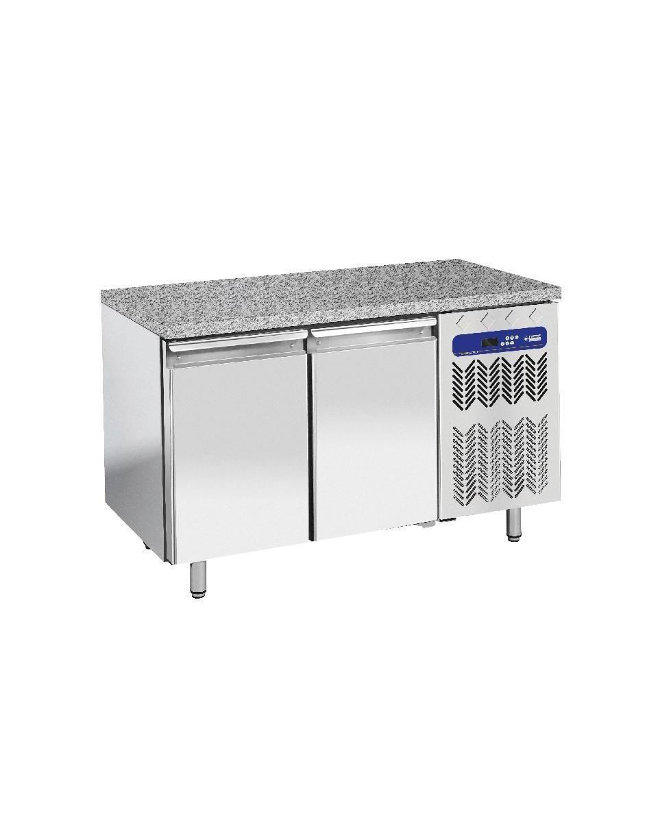 Vrieswerkbank - Granieten blad - 2 Deuren - Motor rechts - Geventileerd - Diamond - TP2B/LG