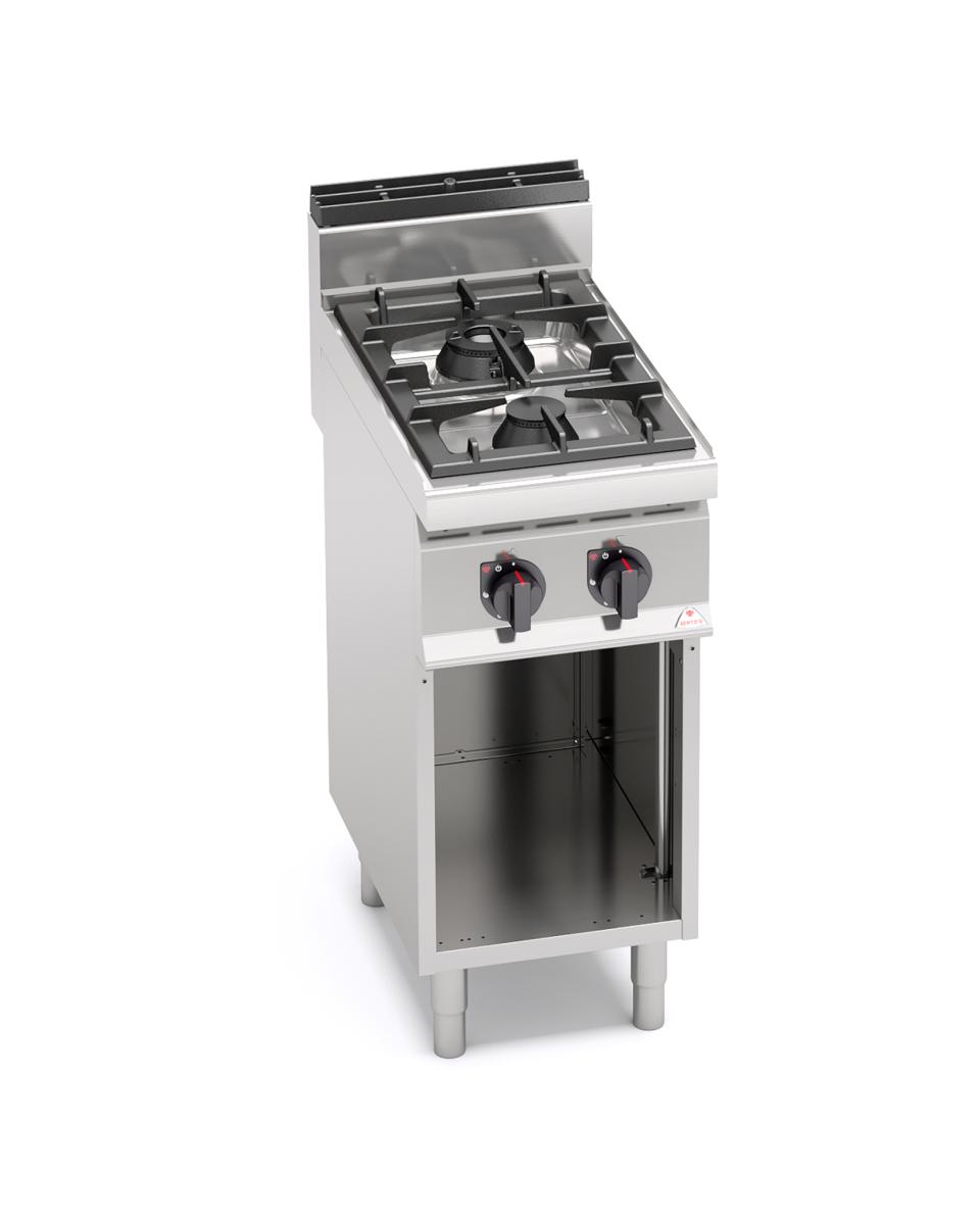 Horeca gasfornuis - 2 pits - High power - Berto's - G7F2M