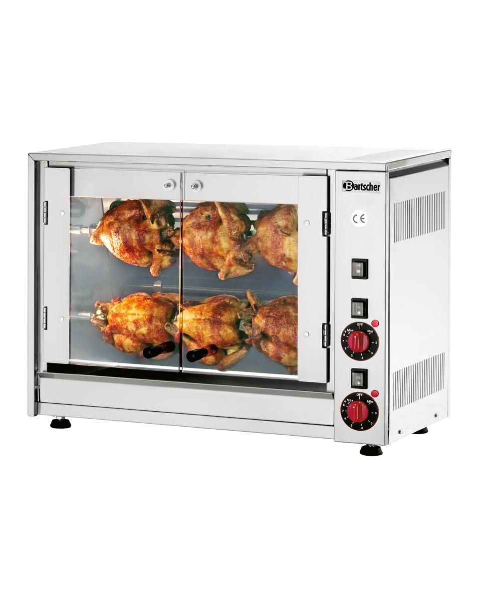 Kippengrill - Elektrisch - 6 kippen - 230V - Bartscher - 215035