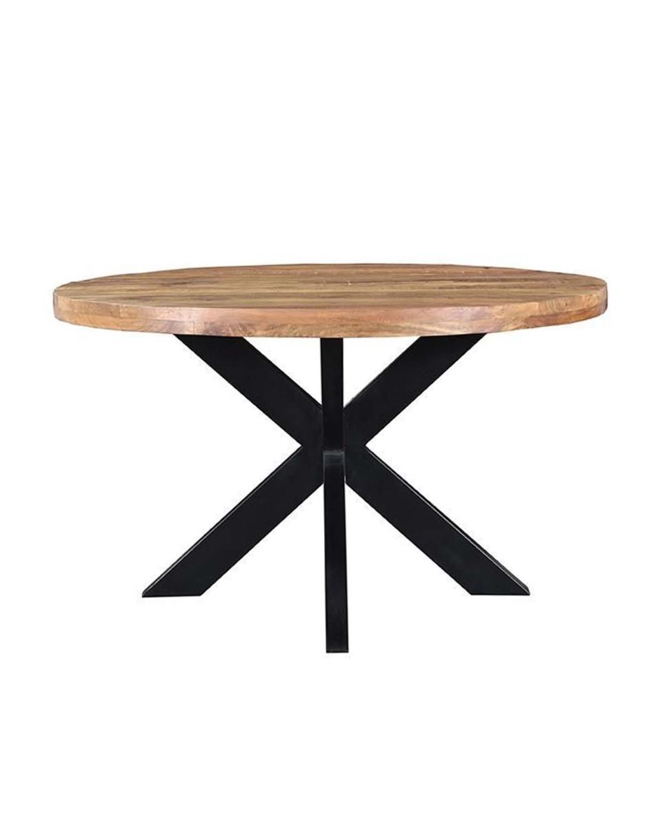 Stamtafel - Zidane - Ø130 CM - Rough Mango - Promoline