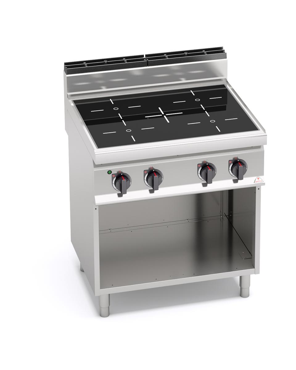 Kooktafel - 4 plaats - Infrarood - Berto's - E7P4M/VTR