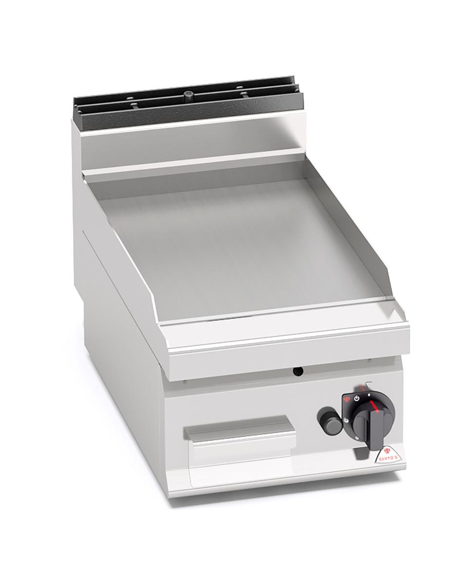 Bakplaat - 40 CM - Glad - Gas - Tafelmodel - Berto's - G7FL4B