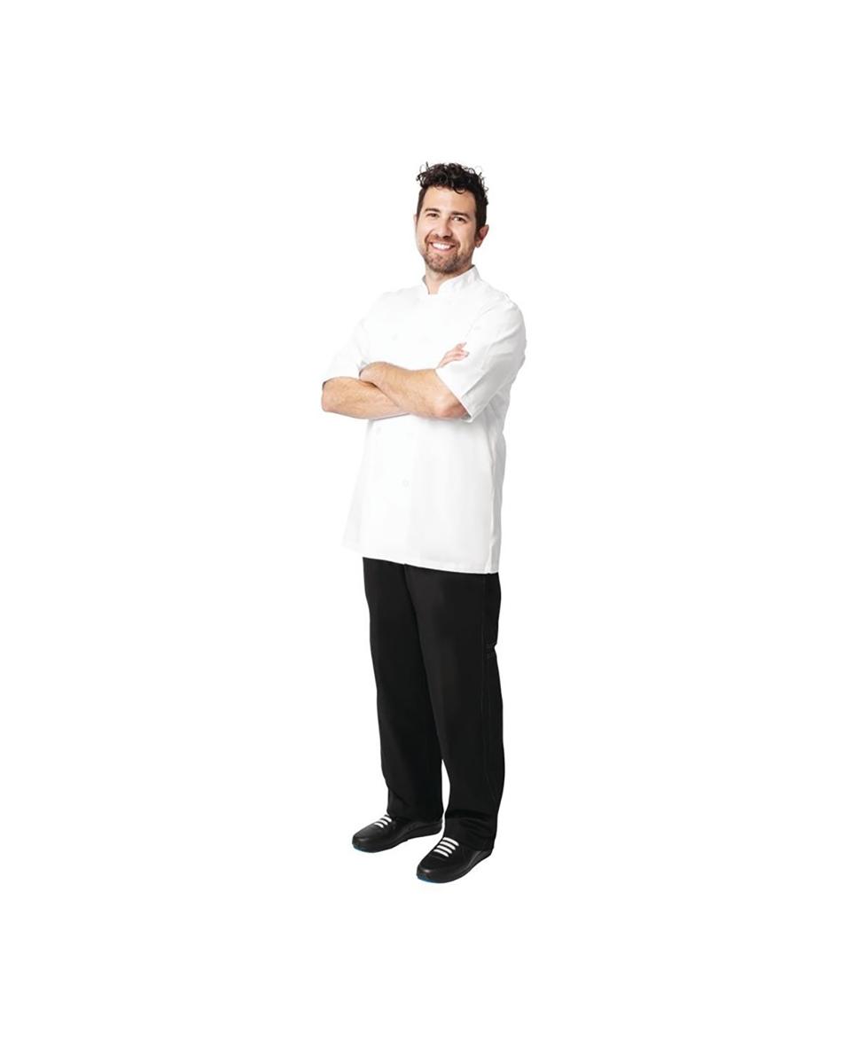 Koksbuis - Unisex - Wit - Polyester/Katoen - Chef Works - A372