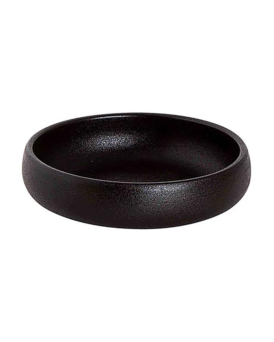 Schaal - Ø11.5 CM - 6 Stuks - Zwart - Maastricht Porselein - Universe - 531344
