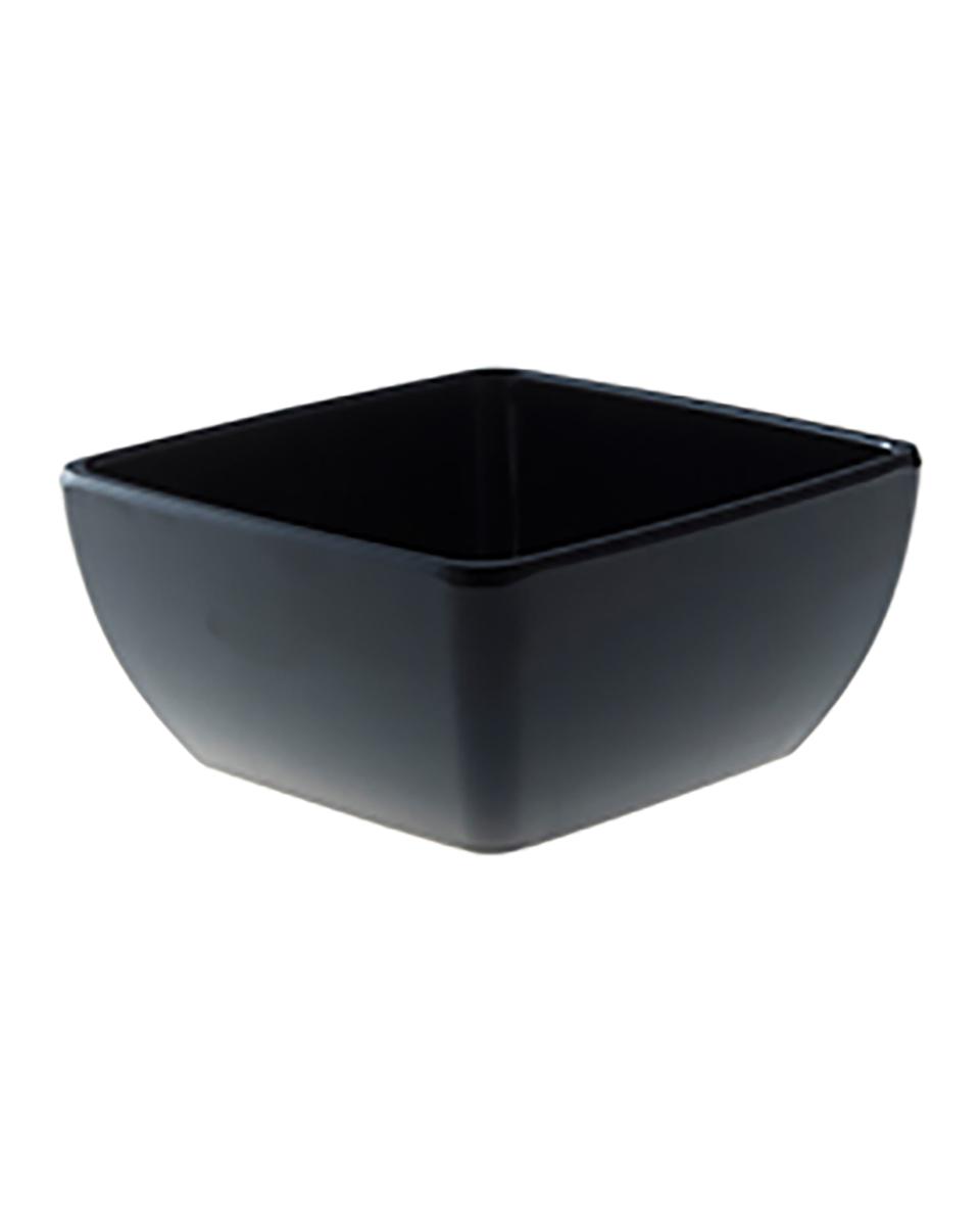 Schaal - H 6 x 13 x 13 CM - 6 Stuks - Zwart - Truyts - Melamine - 518838