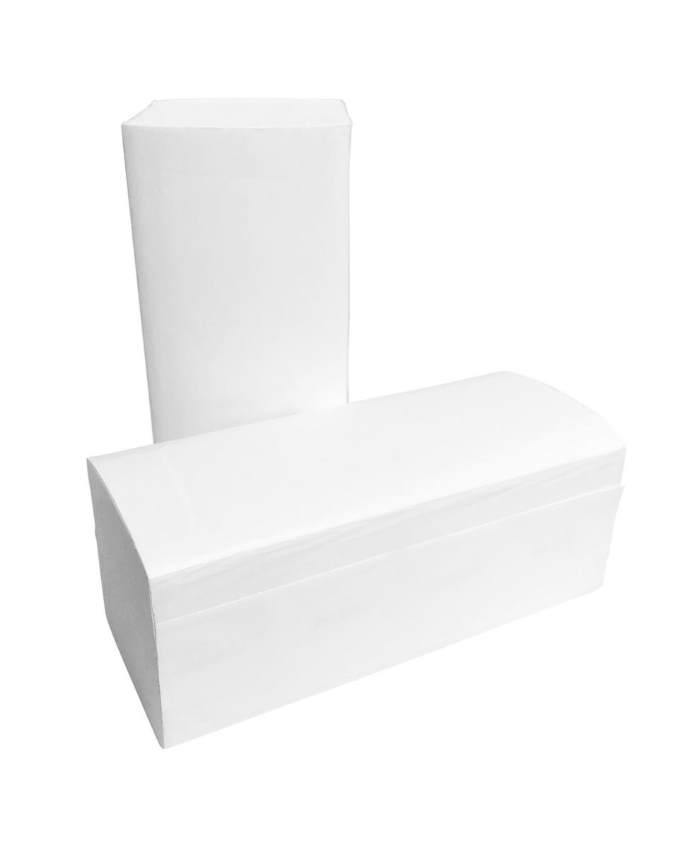 Vouwhanddoekjes - Z-Fold - 2 laags - 21 x 21.5 CM - 20 stuks - 250 vellen - Euro Products - 209250