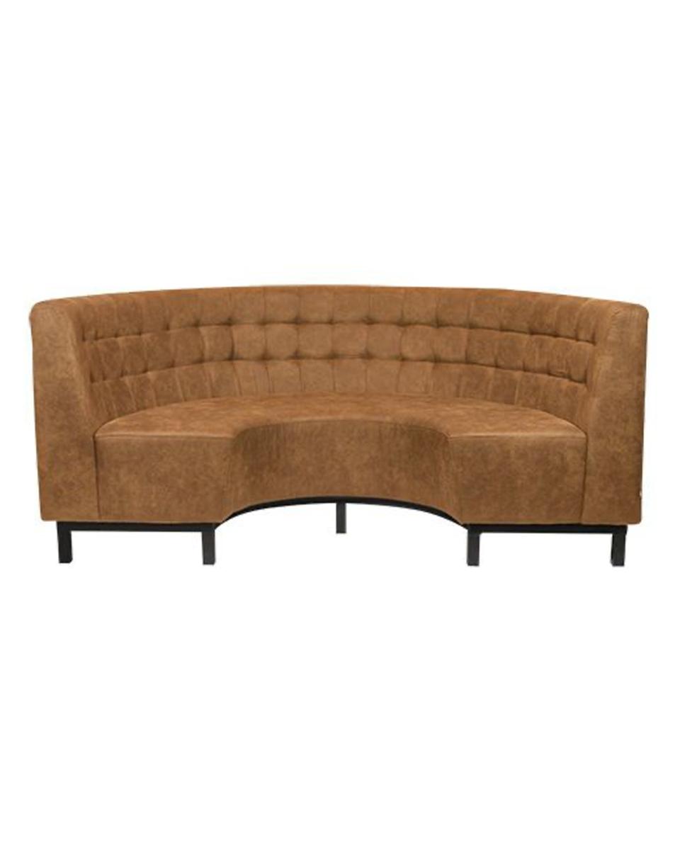 Horeca eetbank - Tiago - Rond - 200 CM - Brons - Promoline