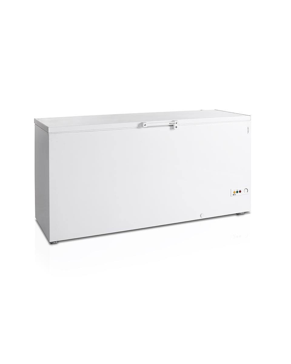 Horeca vrieskist - 700 Liter - Wit - Incl. wielen - Tefcold