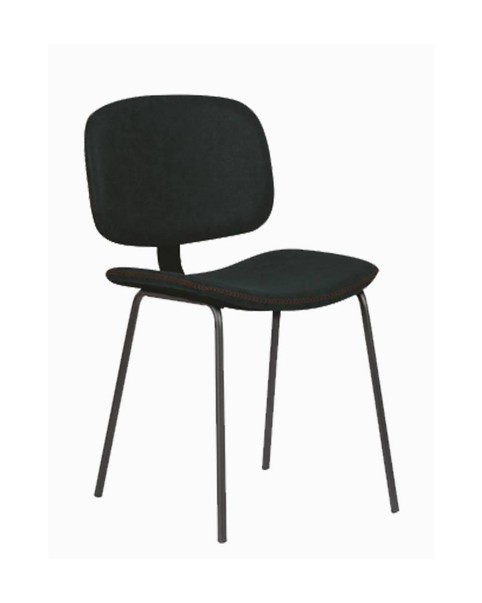 Horeca stoel - Louis - Zwart - Staal - Promoline
