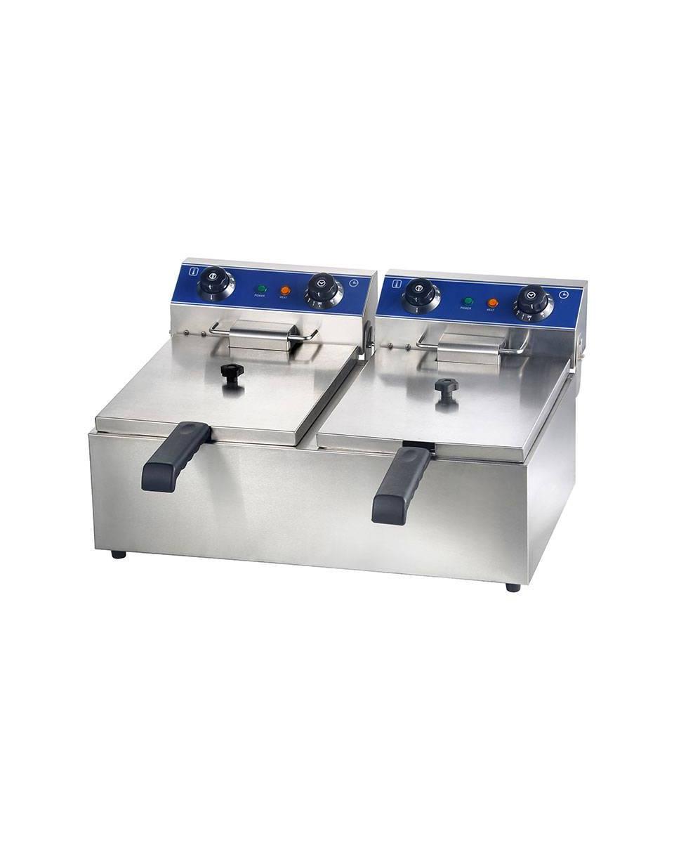Horeca friteuse - 2 x 8 Liter - Promoline