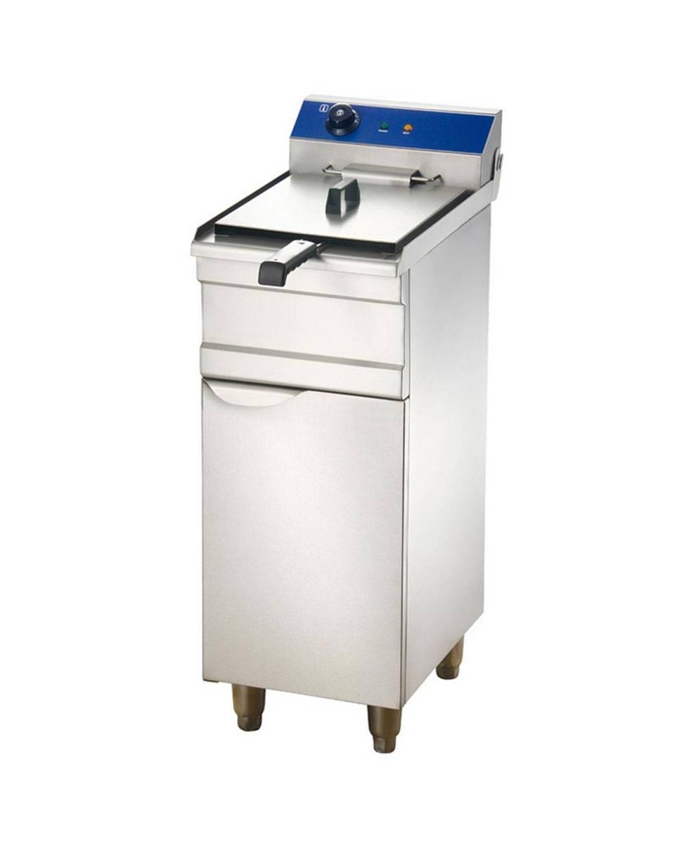 eiwit gegevens lid Horeca friteuse - Elektrisch - 13 Liter - 400V - Staandmodel - Promoline