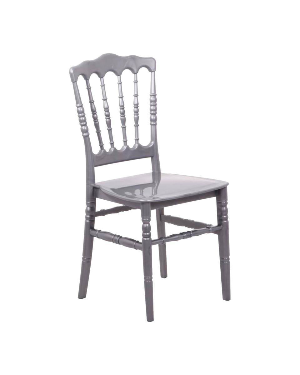 Horeca stoel - Napoleon - Zilver - Promoline