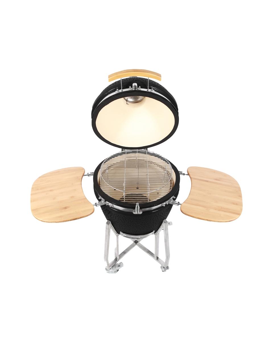 Kamado BBQ Grill - 22"/55 CM - Zwart - Promoline