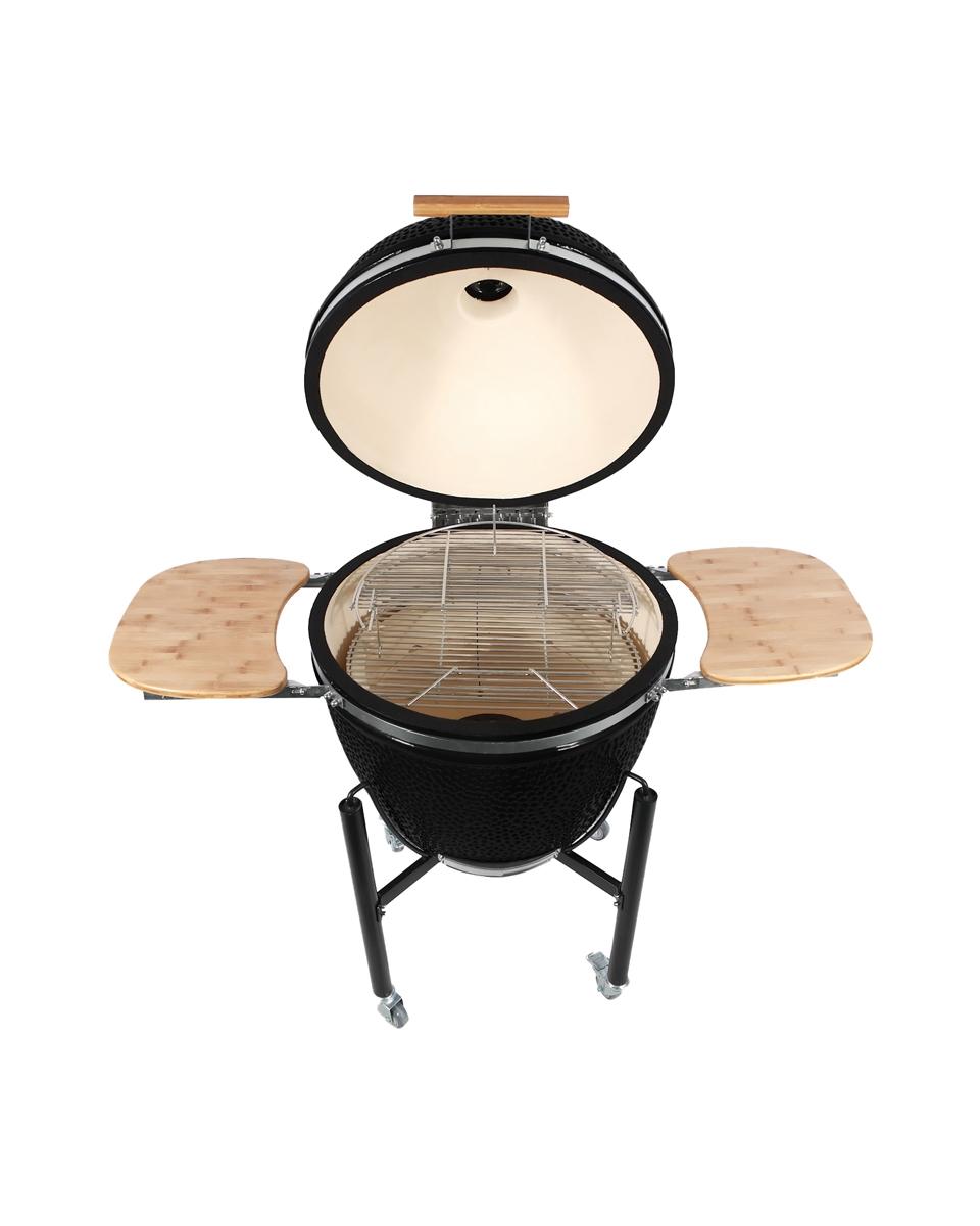 Kamado BBQ Grill - 29"/74 CM - Zwart - Promoline
