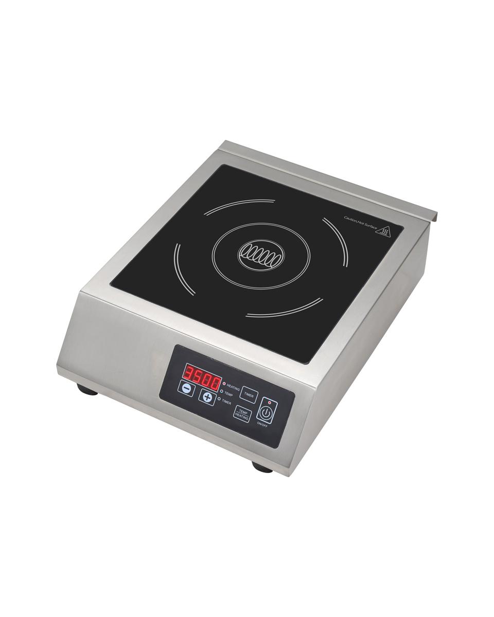 Inductie kookplaat - RVS - 3500W - Promoline