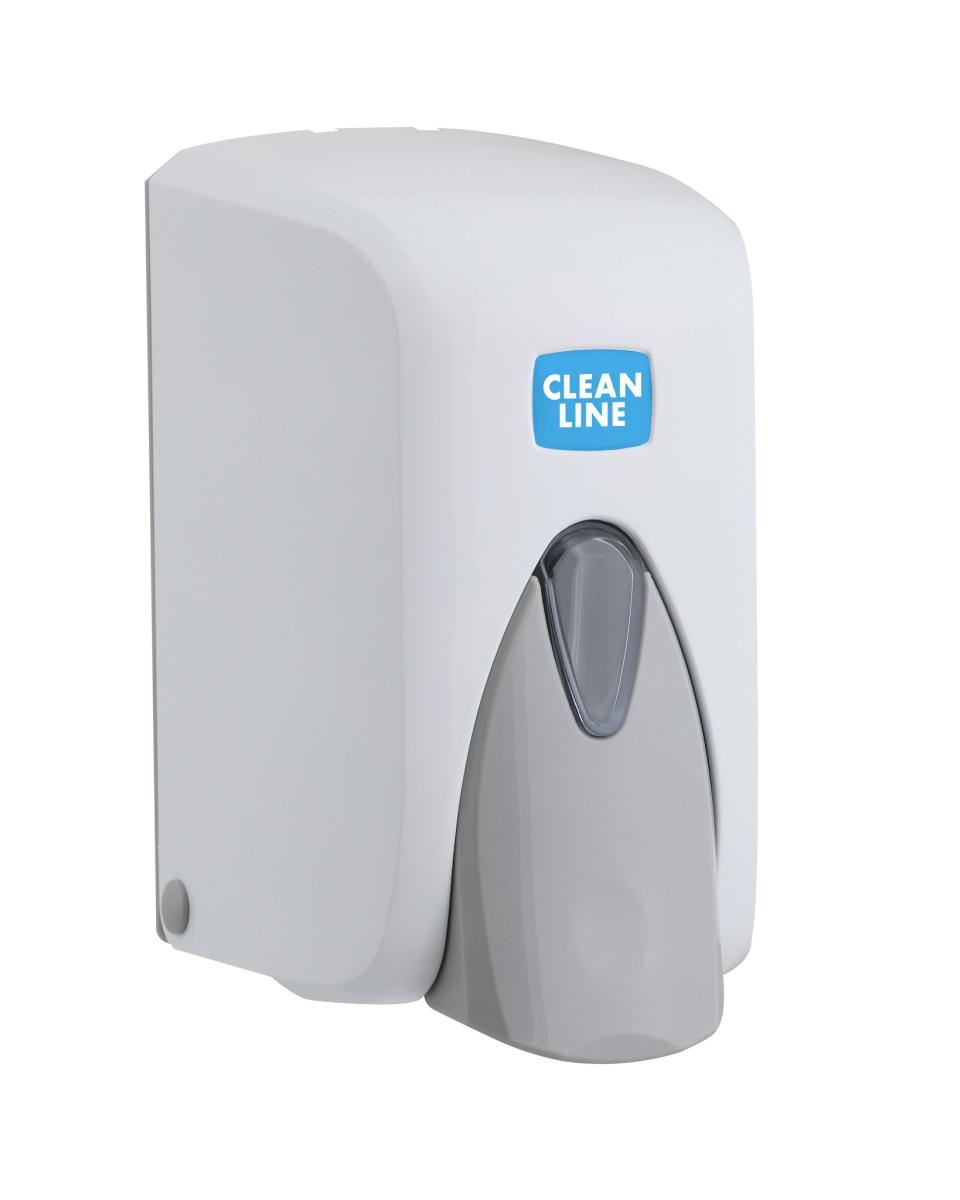 Zeepdispenser - Universeel - 500 ML - Wit - Cleanline - Promoline