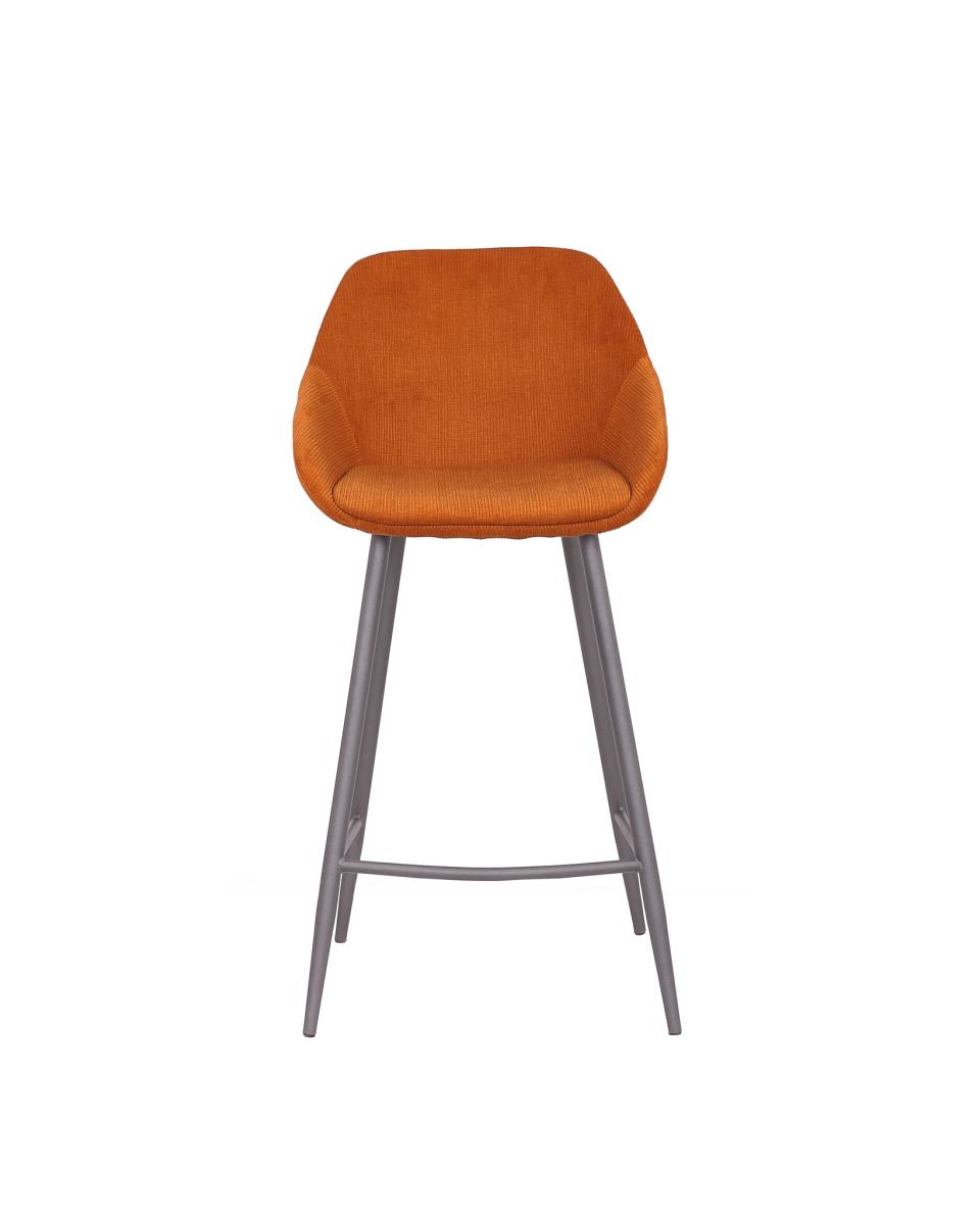 Horeca barkruk - Cordoba - Ribstof - Terracotta - Promoline
