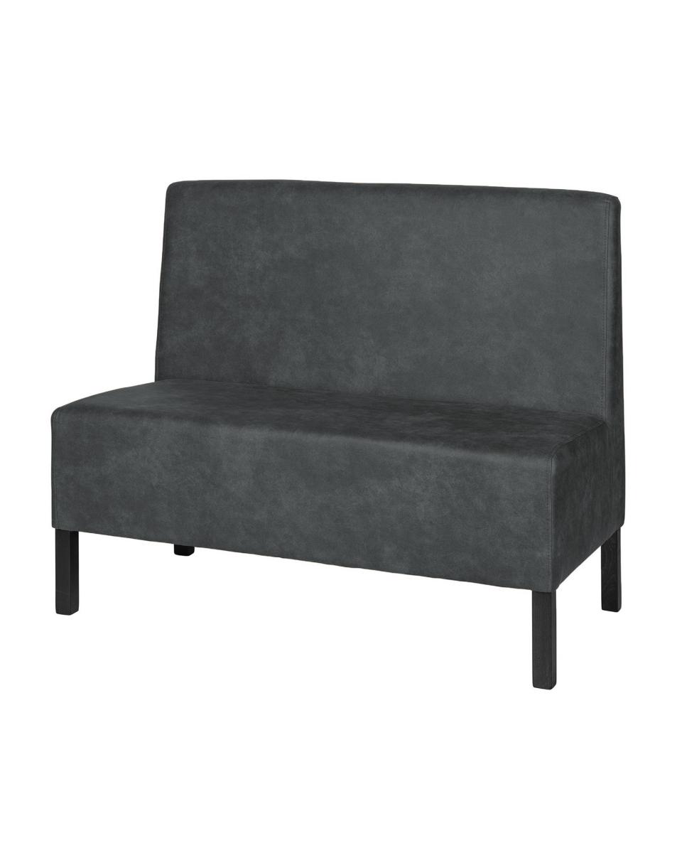 Horeca eetbank - Valencia - 120 CM - Antraciet - Promoline