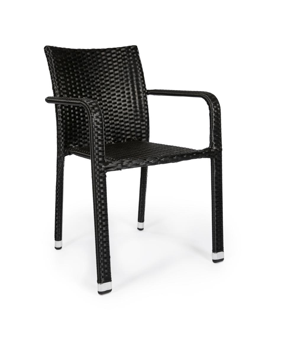 Terrasstoel - Lincoln - Black - Promoline