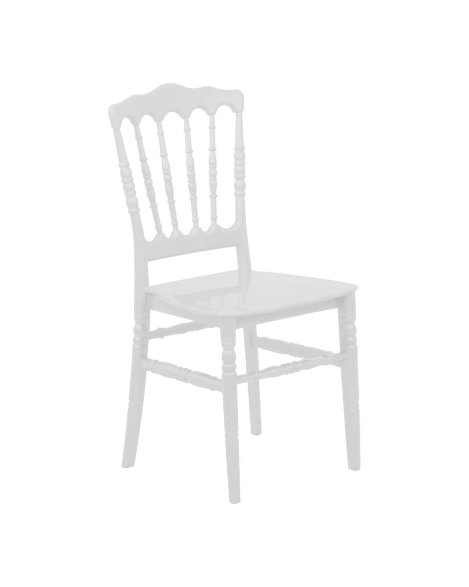 Horeca stoel - Napoleon - Wit - Promoline
