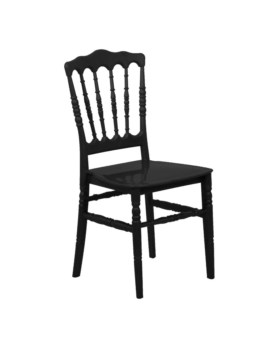 Horeca stoel - Napoleon - Zwart - Promoline