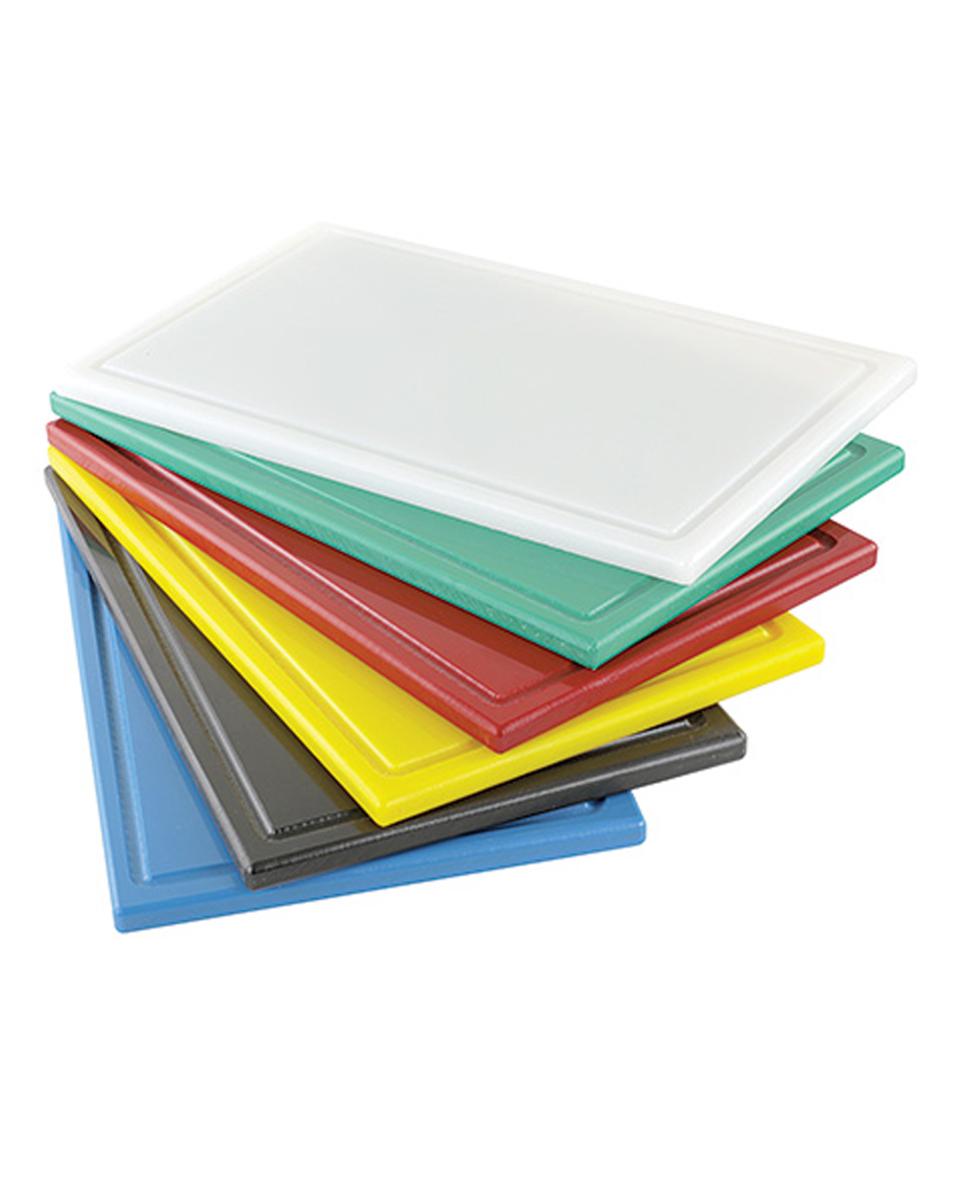 Snijplank - Wit - 40 x 25 CM - HACCP - Sapgeul - Promoline
