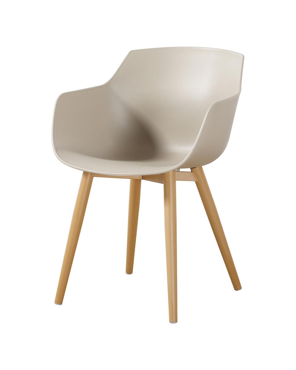 Horeca stoel - Alexia - Taupe / Hout - Promoline