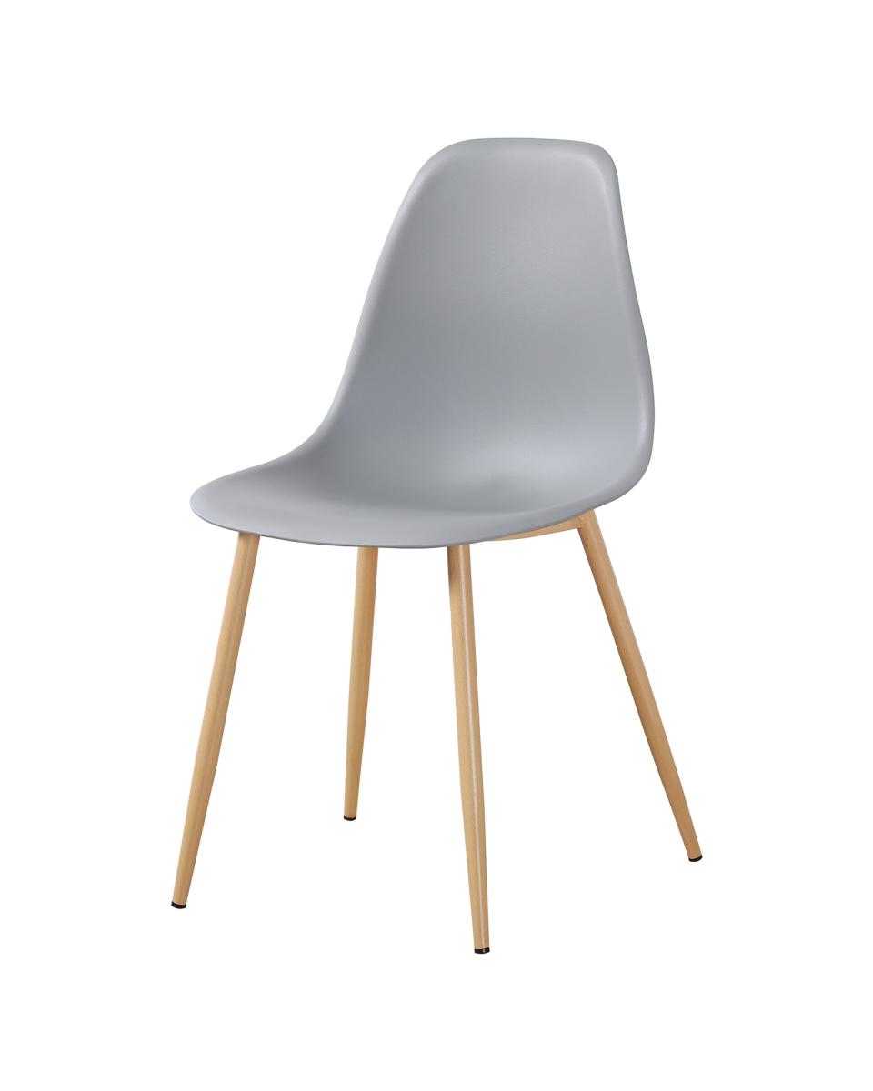 Horeca stoel - Luana - Grijs / Hout - Promoline