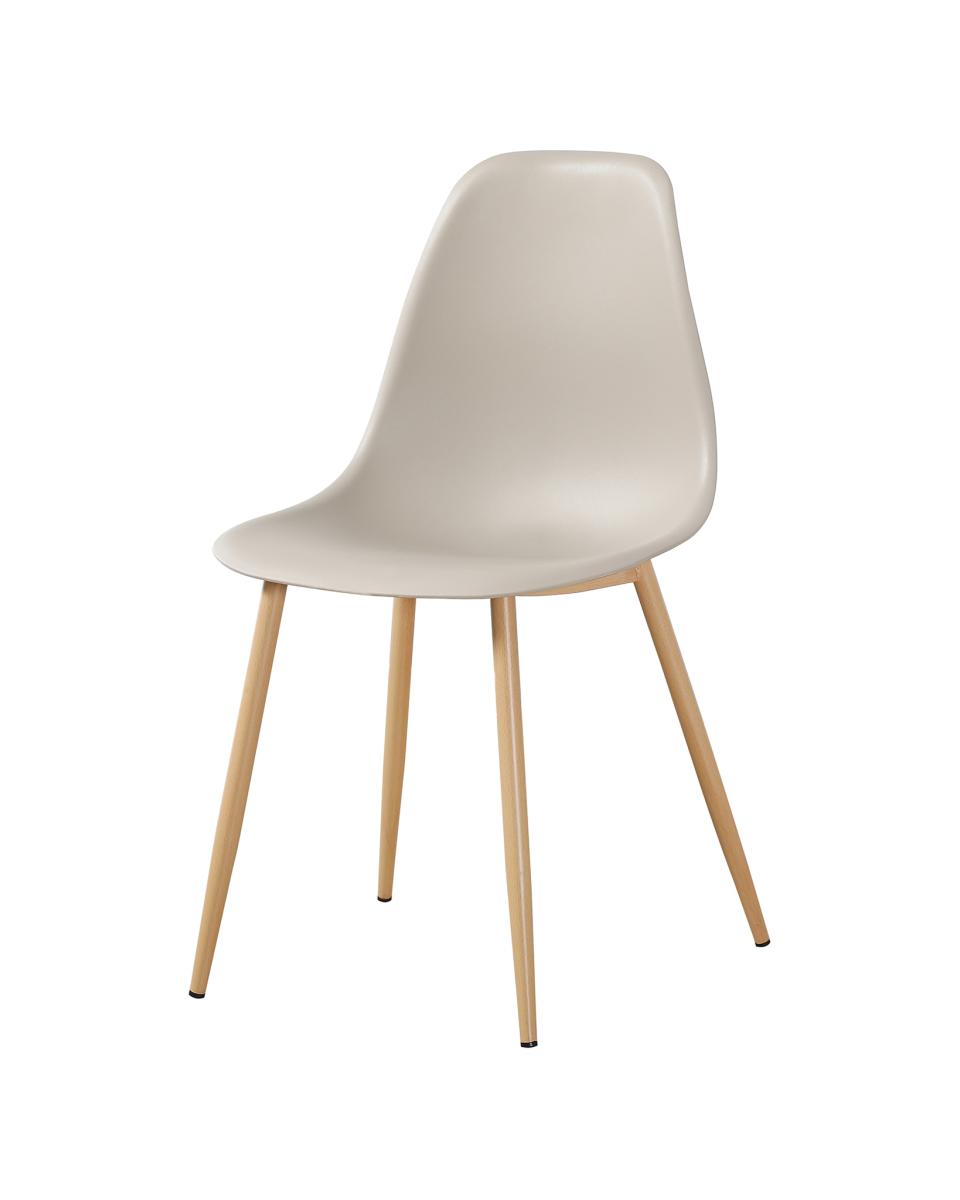 Horeca stoel - Luana - Taupe / Hout - Promoline