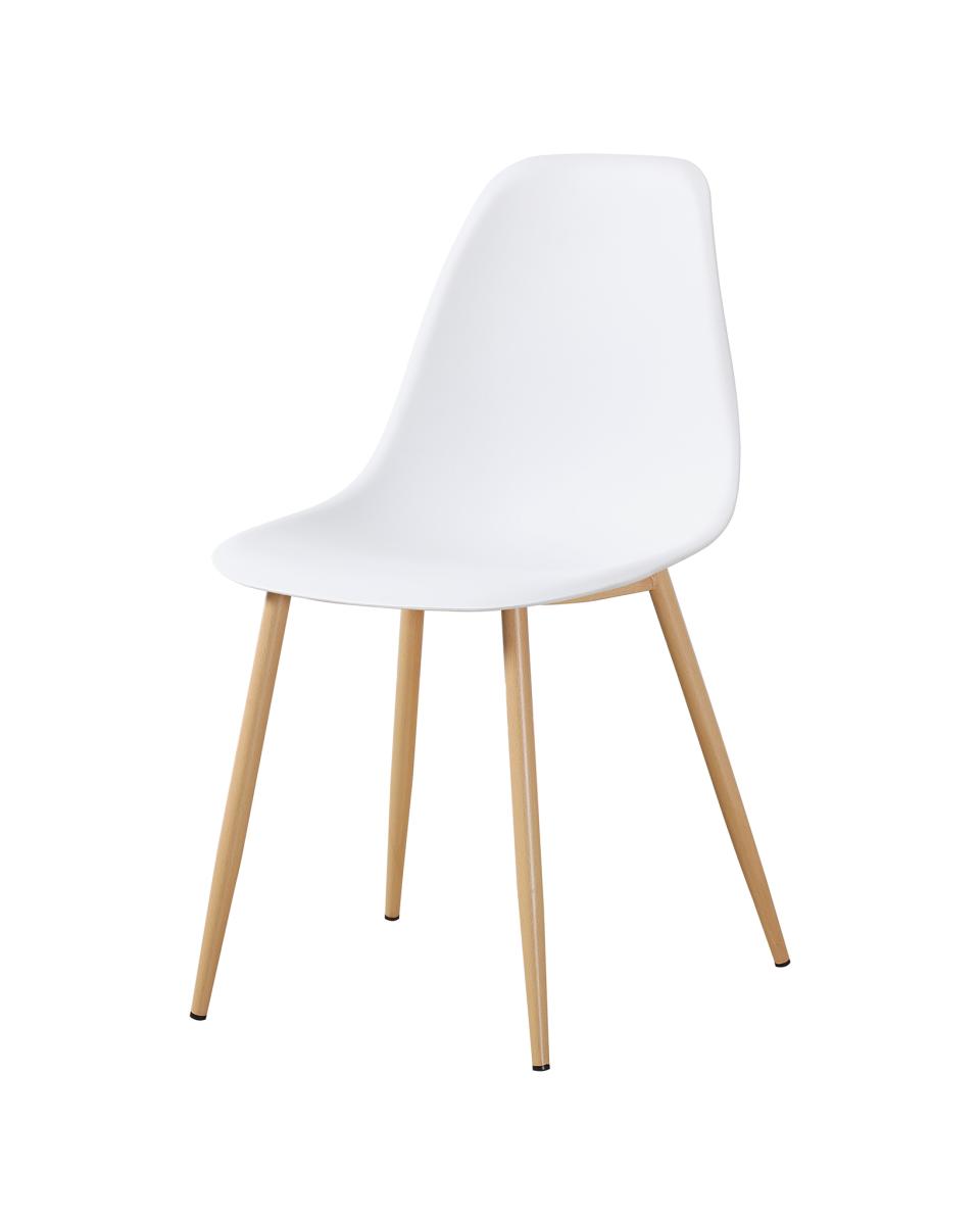 Horeca stoel - Luana - Wit / Hout - Promoline