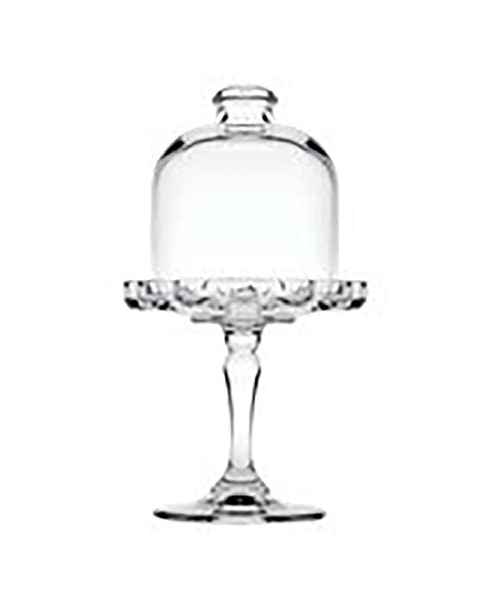 Taartplateau - H 19 x Ø21 CM - Glas - Pasabahce - Mini-Patisserie - 533271