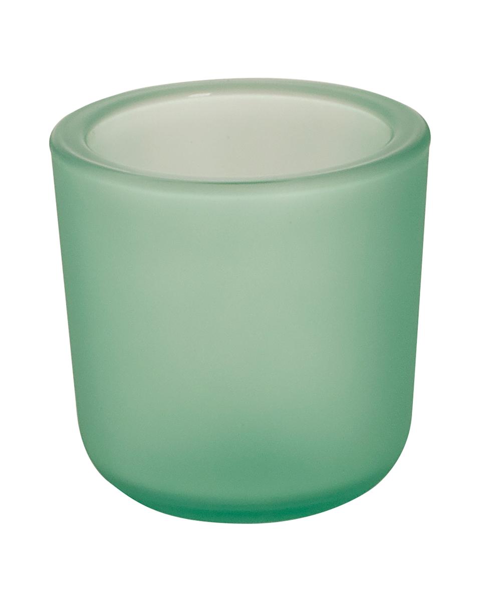 Waxinelichthouder - H 7.5 x Ø7.5 CM - Glas - Cooper - 532193