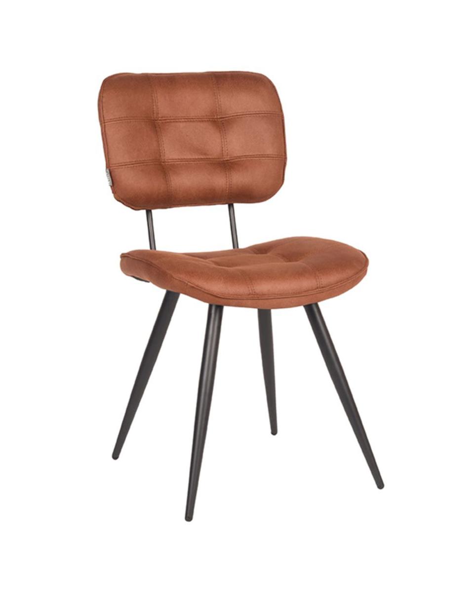 Horeca stoel - Gijs - Microvezel - Cognac - Promoline