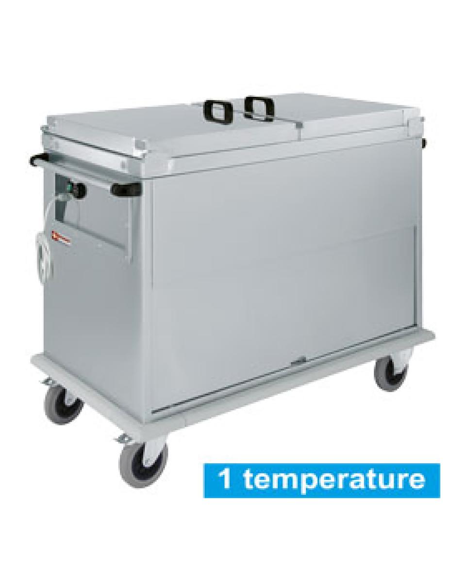 Bain-marie - Elektrisch - Op wagen - 3 x 1/1 GN - Diamond - CTBM/3C-T