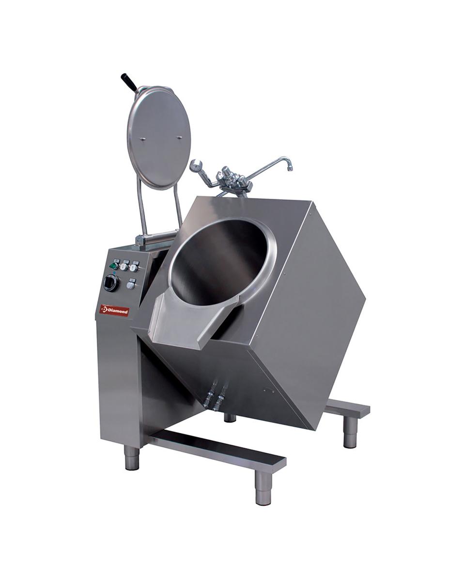 Kantelbare kookketel - Elektrisch - 50 Liter - Indirect verwarmd - Diamond - EMB/50I