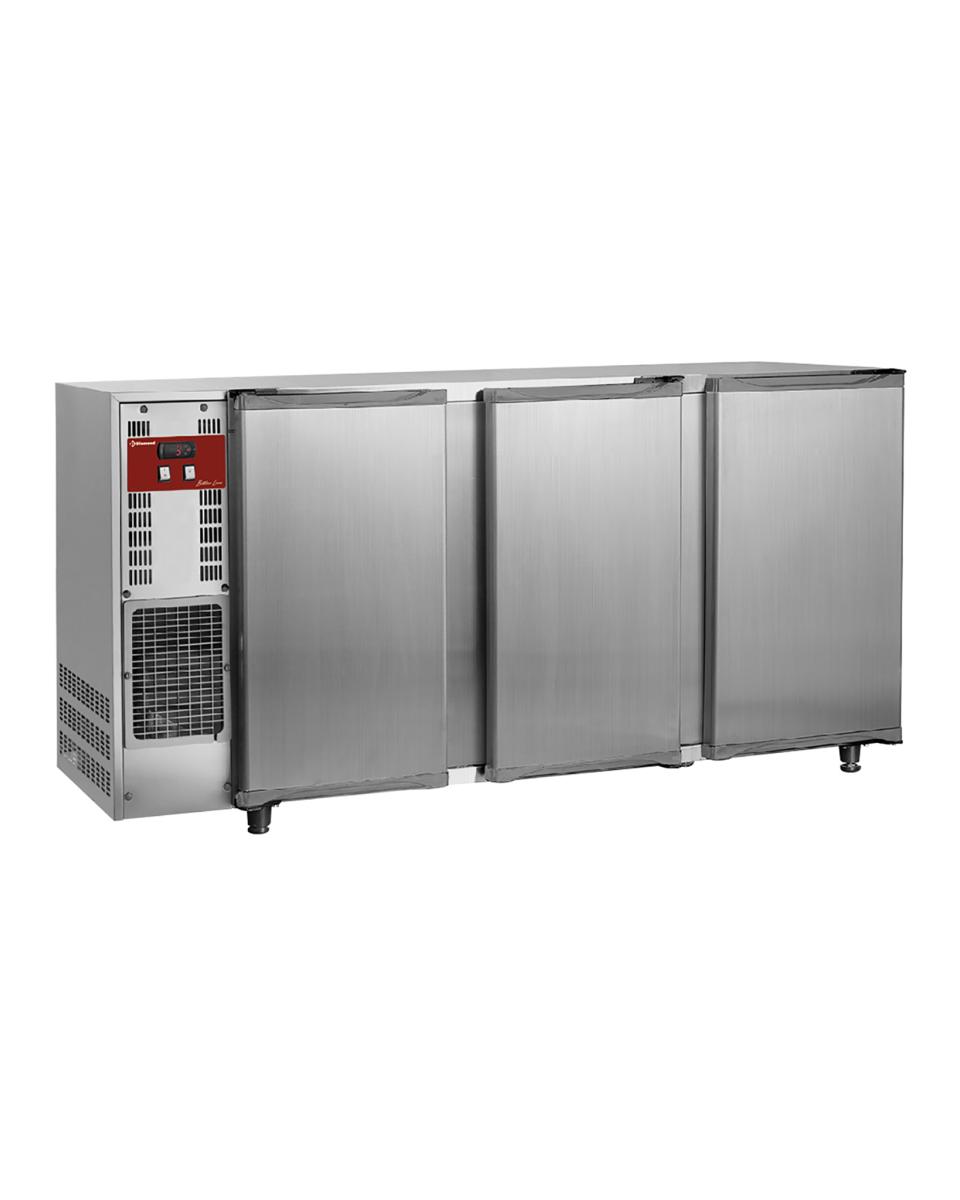 Flessenkoeler - 579 Liter - 3 Deurs - RVS - Diamond - TAVX/3-R2