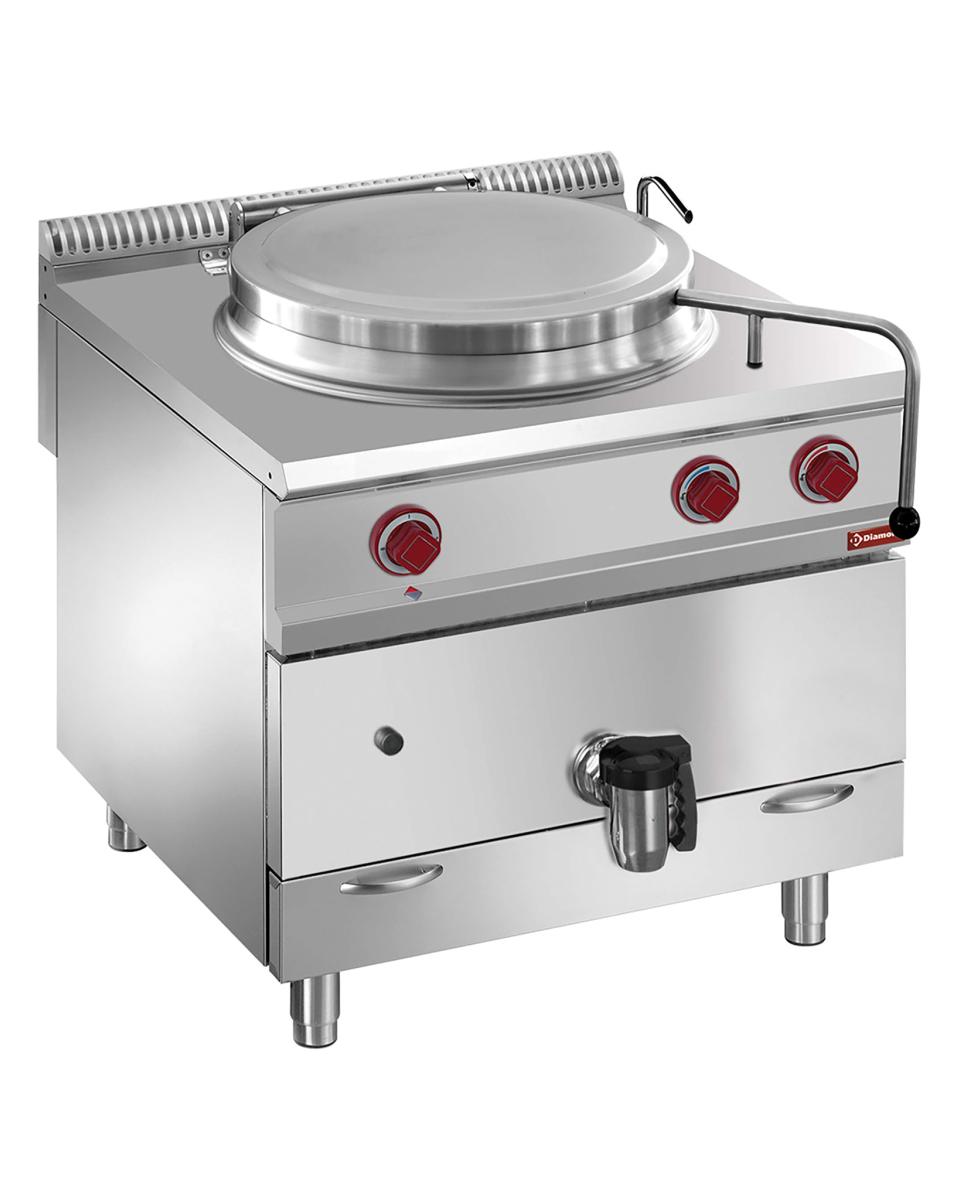 Kookketel - Gas - 150 Liter - Direct verwarmd - Diamond - G9/M15D8