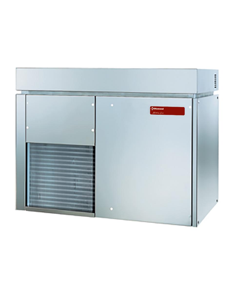 Ijsblokjesmachine - 900 KG / 24u - Schilferijs - Luchtgekoeld - Diamond - ICE900ISA