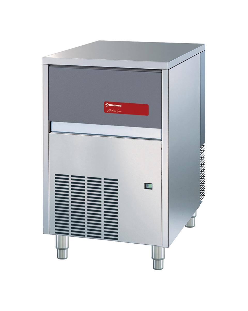 Ijsblokjesmachine - 113 KG / 24u - Schilferijs - Luchtgekoeld - Diamond - ICE115AS-R2