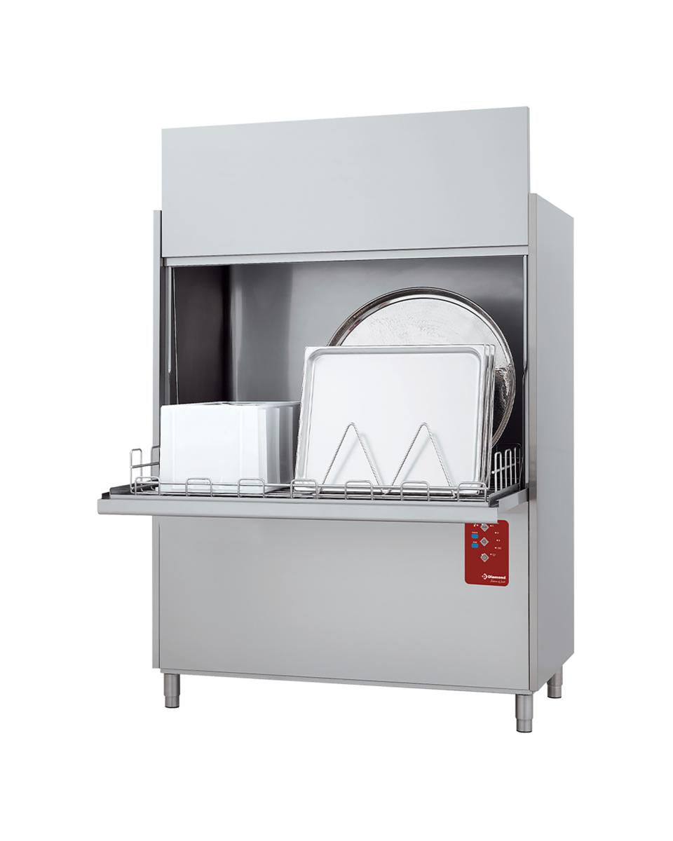 Pottenwasser - Mand 132 x 70 CM - 400-230V - Break tank - Diamond - DP32L/8P