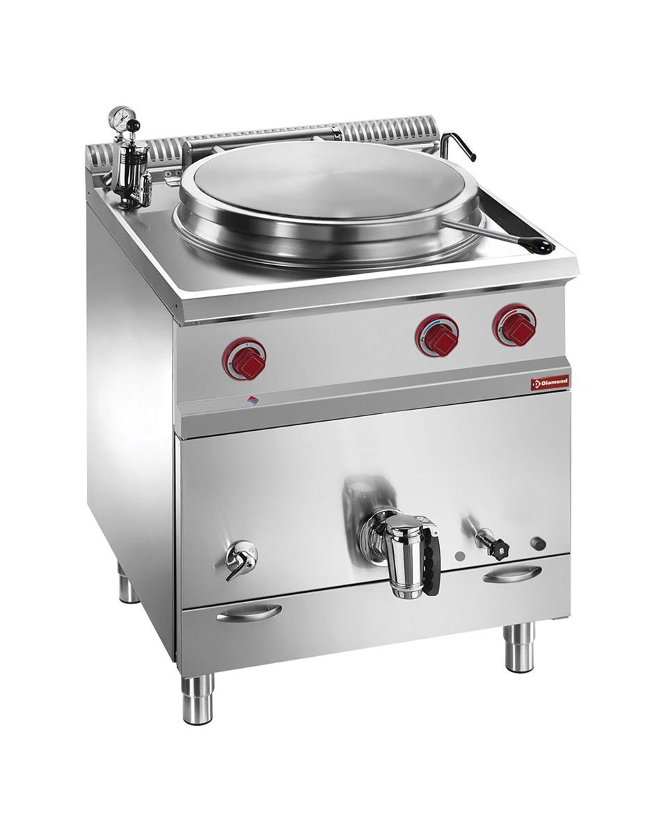 Kookketel - Gas - 50 Liter - Indirect verwarmd - Diamond - G7/M50I7