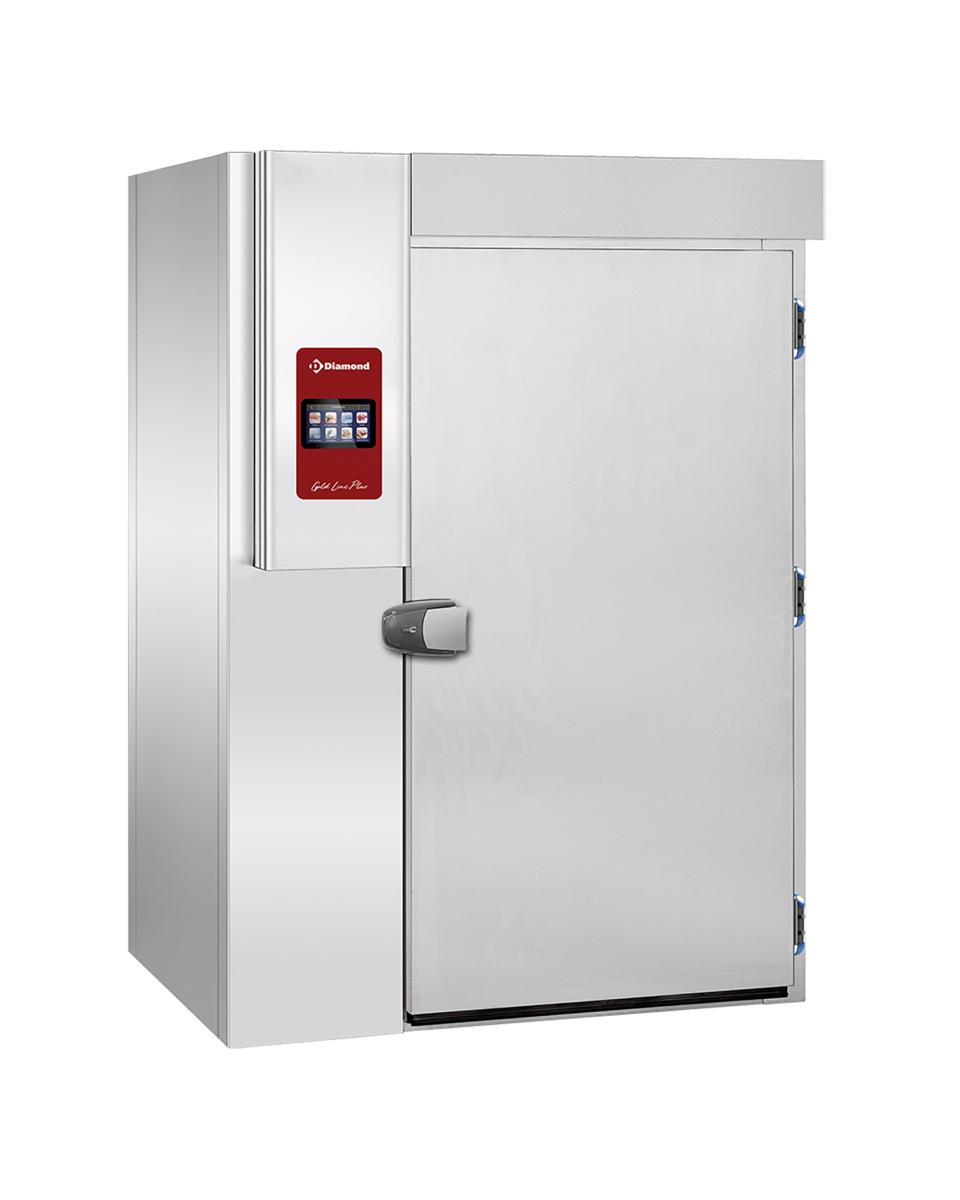 Blastchiller - Vriescel - 20 x 2/1 GN - 20 x 60x40 CM - H 219 x 150 x 138 CM - Diamond - DBT401/TS-GR