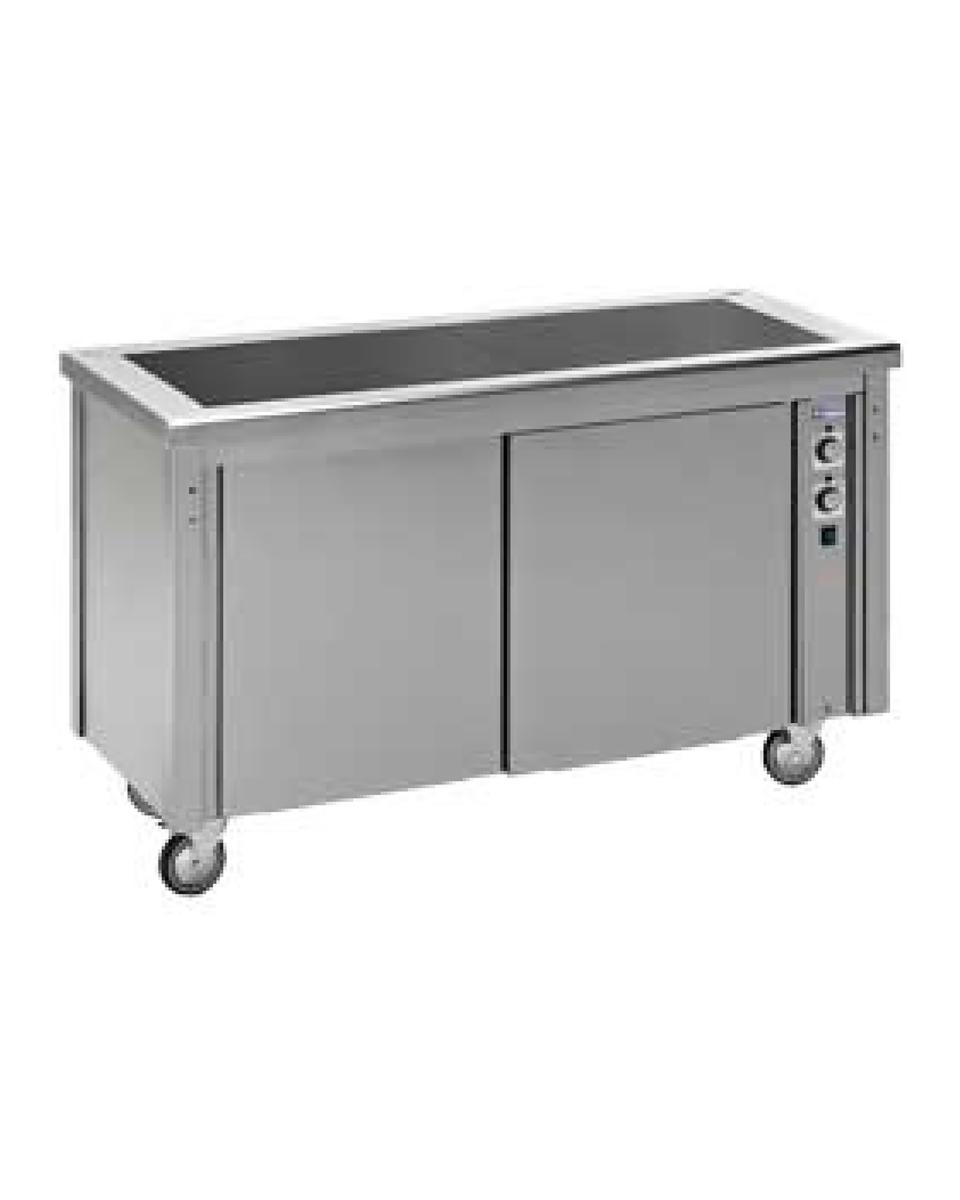 Vitokeramisch element - 150 CM  - Open onderkast - Diamond - VT15