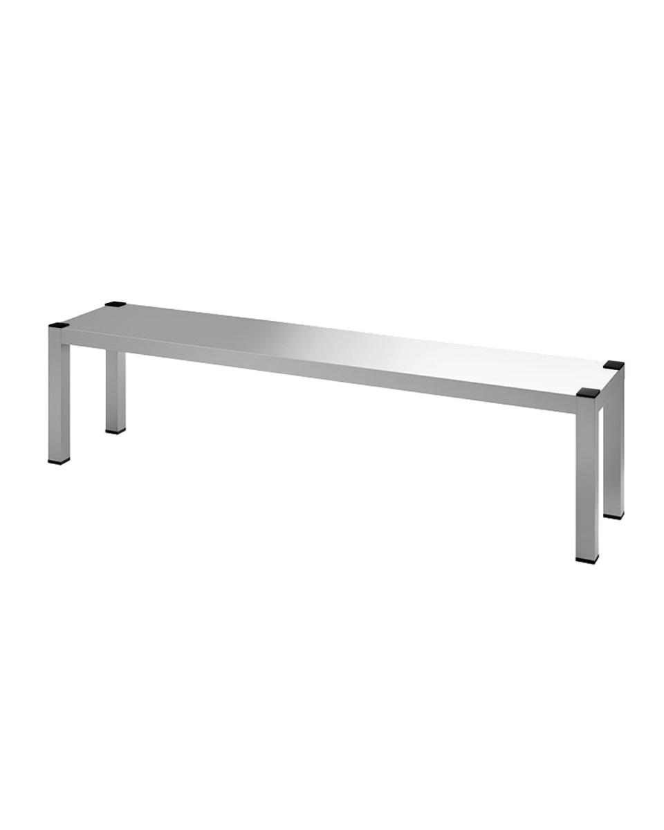 Etagere - RVS - 1 Niveau - H 35 x 100 x 30 CM - Demontabel - Promoline