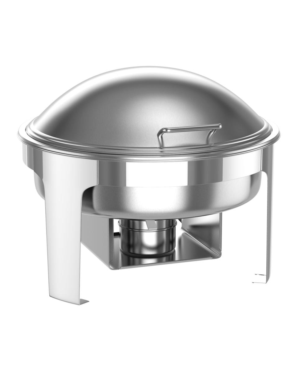 Chafing dish - RVS - 6 Liter - Rond - Promoline