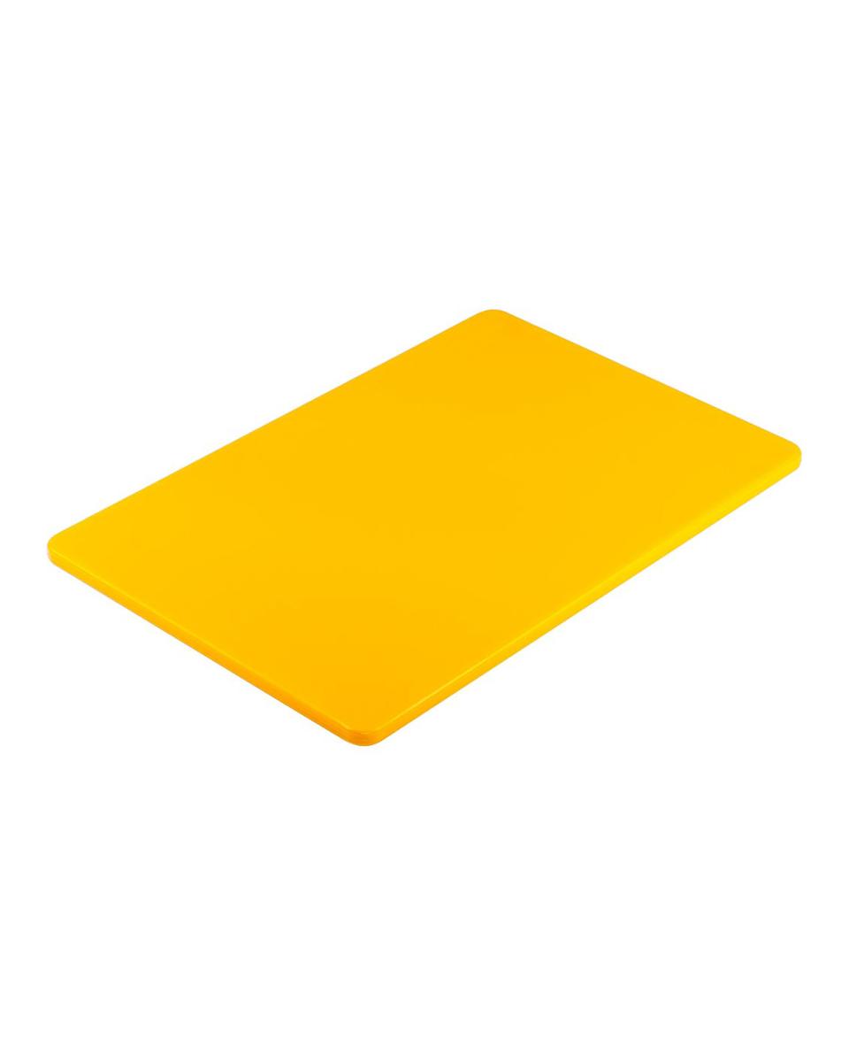 Snijplank - 45 x 30 CM - HACCP - Geel - Promoline