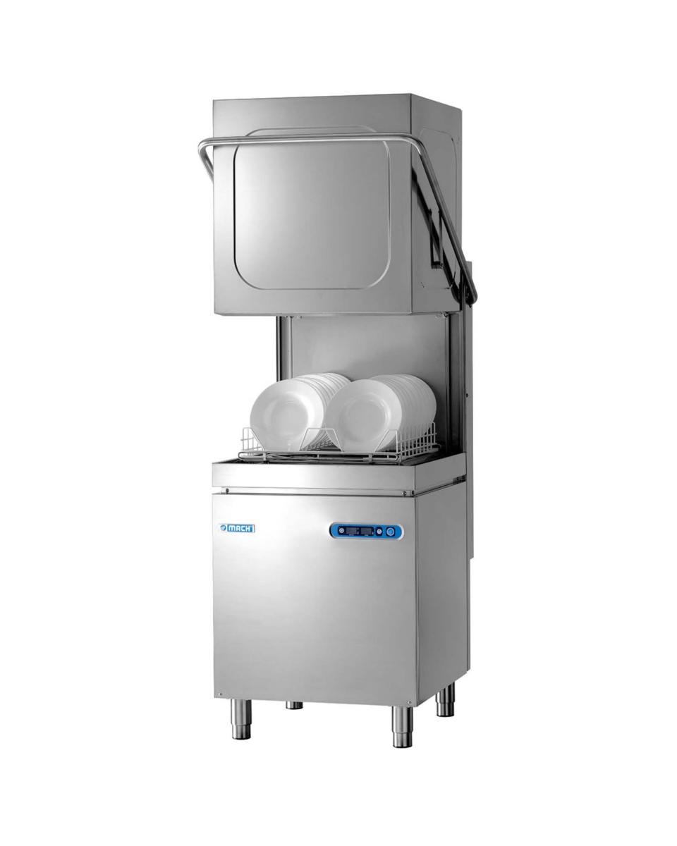 Vaatwasser doorschuiver - Digitaal - Dubbelwandig - 400V/230V - Mach - HT504.23