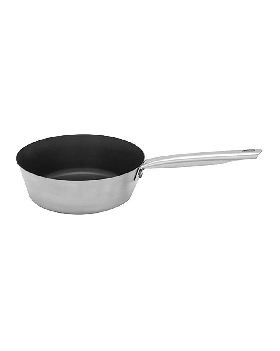 Sauteuse - H 6 CM - 1 KG - Ø20 CM - RVS - Pujadas - 720762