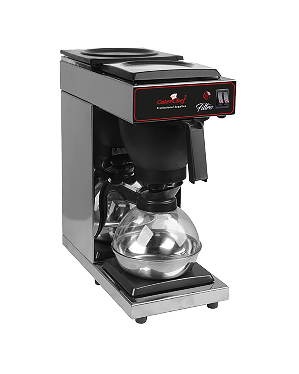 Koffiezetapparaat - H 45.3 x 19 x 37 CM - 5.812 KG - 220 - 240 V - 2200 W - RVS - 2 Liter - Caterchef
