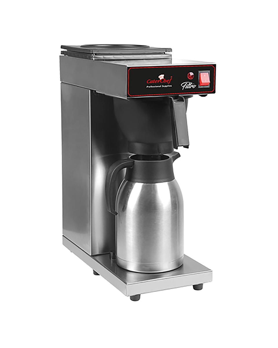 Koffiezetapparaat - H 51.8 x 19 x 37 CM - 5.843 KG - 220 - 240 V - 2400 W - RVS - 1.8 Liter - Caterchef
